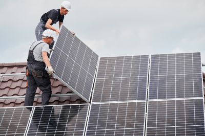 Solar Array Installation Process